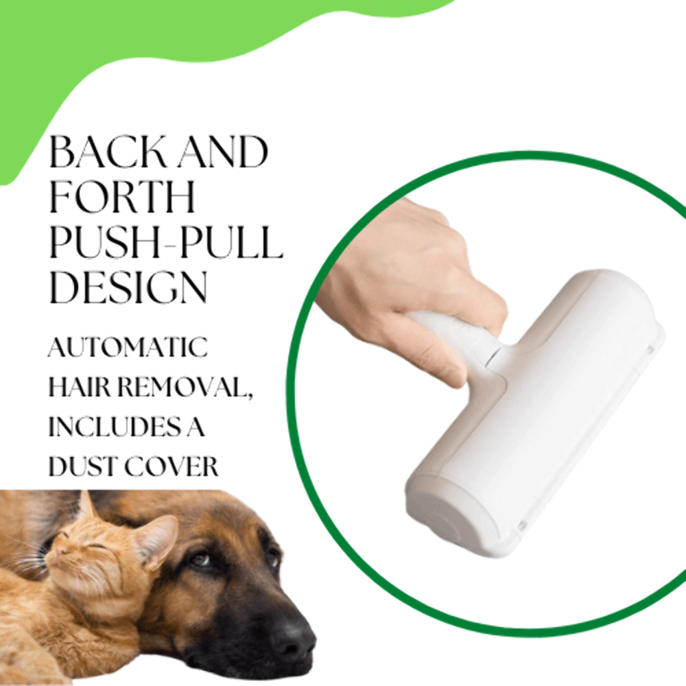 FurLift Reusable Pet Hair Roller for Couch, Carpet & Car